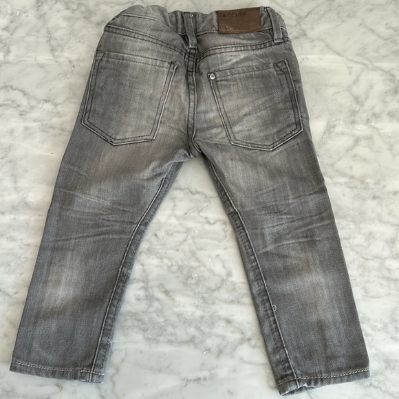 H&M grey denim jeans 1.5-2T - Picture 6 of 6